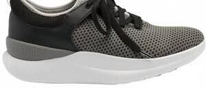 NEW MOSHN women's rhythm laceup sneakers in charcoal